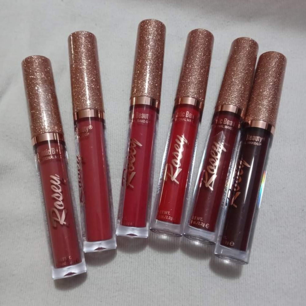 6 pice Matte Lipstick